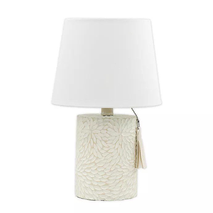 Bee & Willow™ Home Delilah Table Lamp with Tassel Chain in White | Bed Bath & Beyond