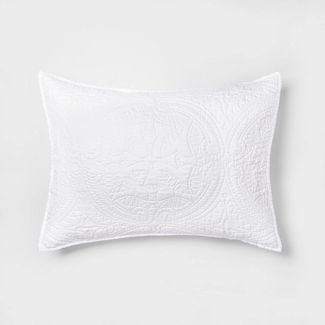 Stitched Medallion Pillow Sham - Opalhouse™ | Target