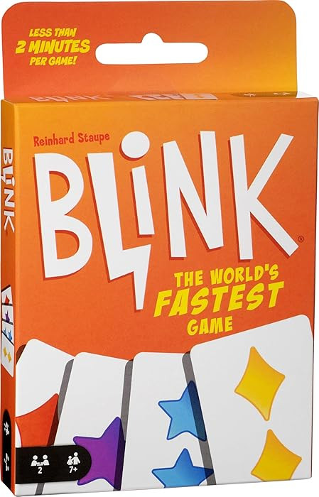 Mattel Games Reinhard Staupe's Blink Family Card Game for 7 Year Olds and Up | Amazon (US)