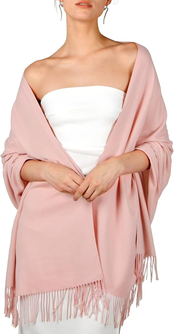 FURTALK Pashmina Shawls and Wraps for Evening Dress Women's Scarf Wedding Bride Bridesmaid Gifts ... | Amazon (US)