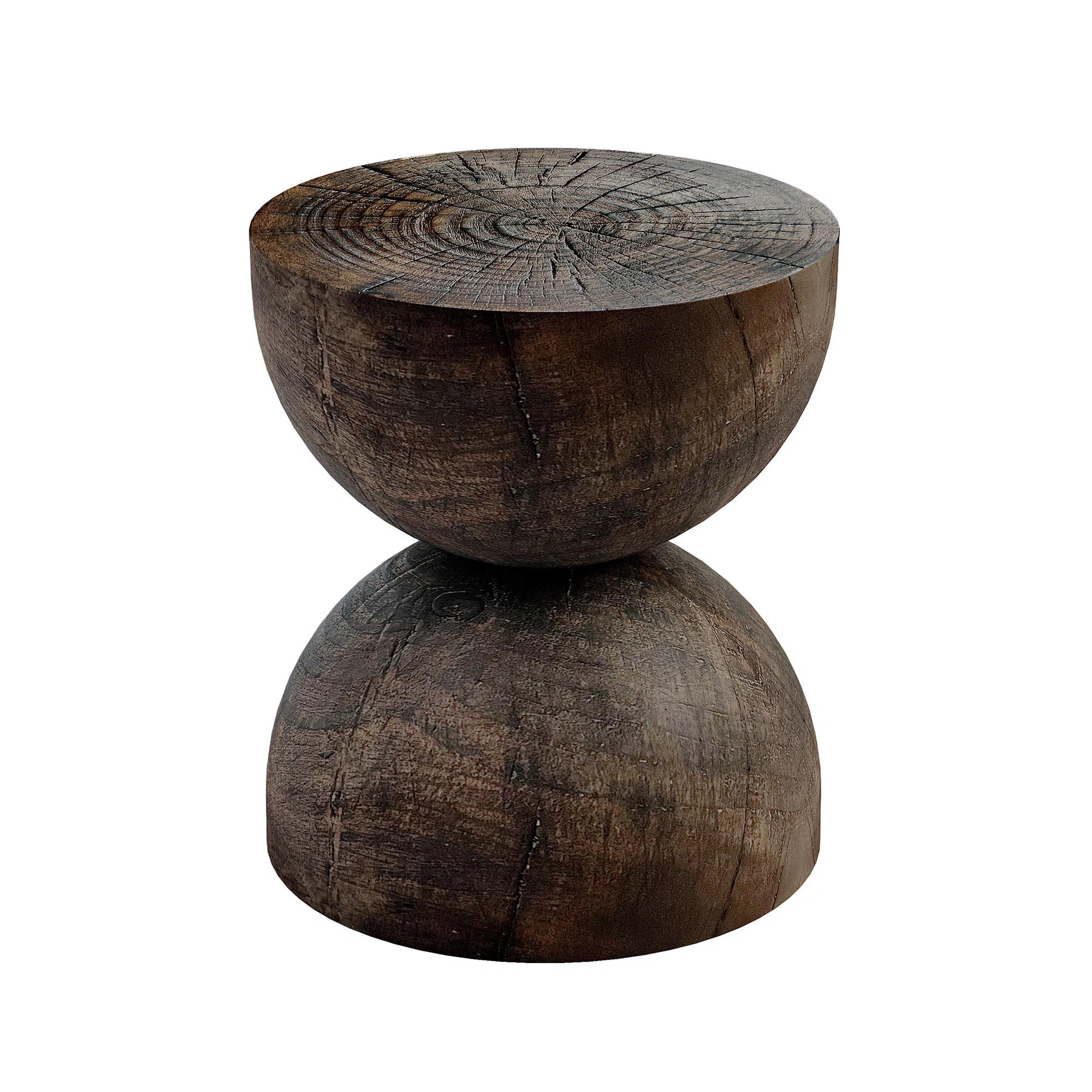 Ivy Bronx Fairoaks Side Table Pine Look For Indoors Or Outdoors & Reviews | Wayfair | Wayfair North America