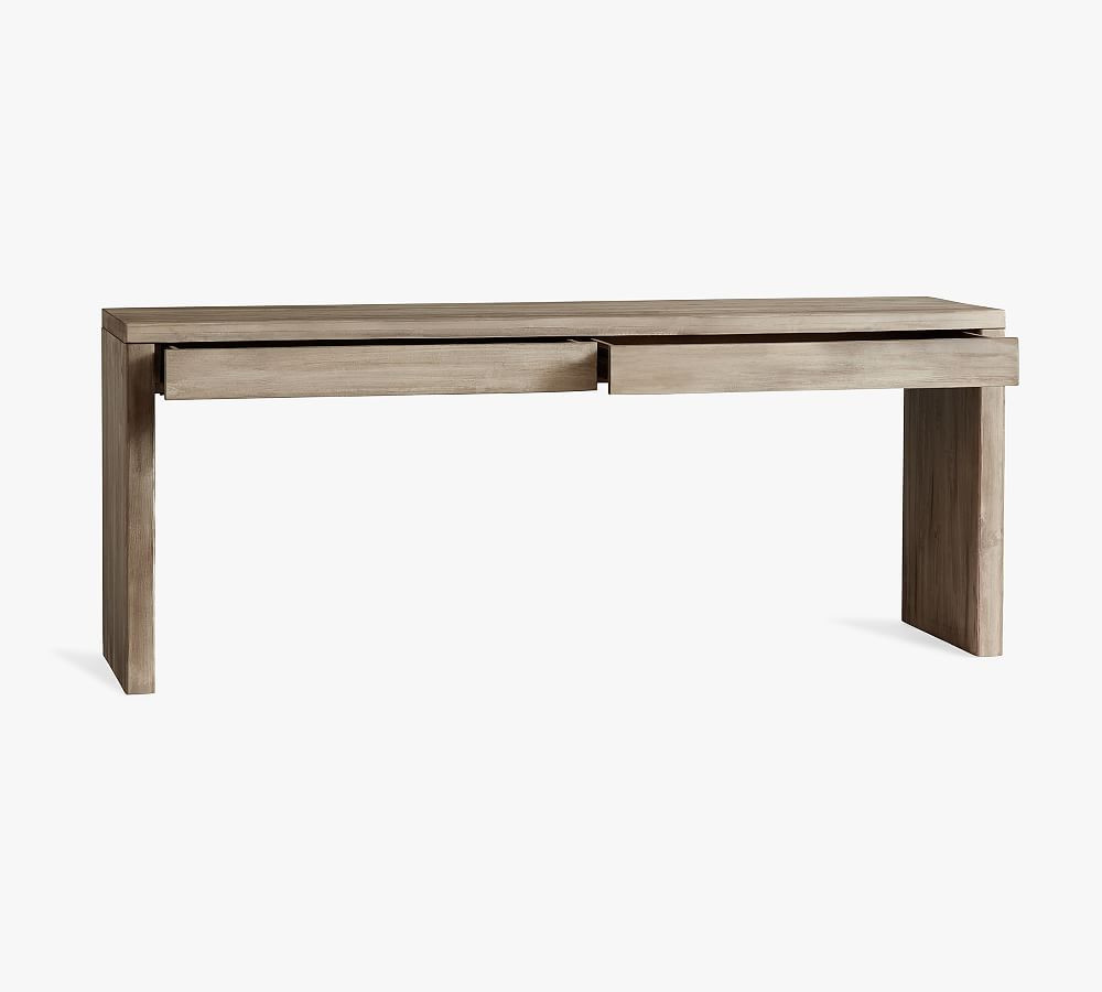 Pismo Reclaimed Wood Console Desk | Pottery Barn (US)
