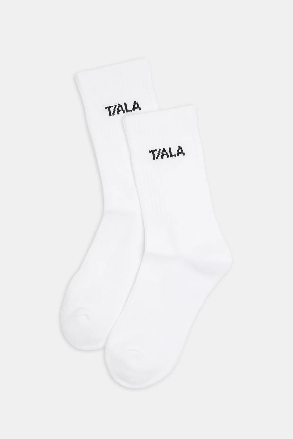 TALA Crew Socks 2 Pack - White | TALA (UK)
