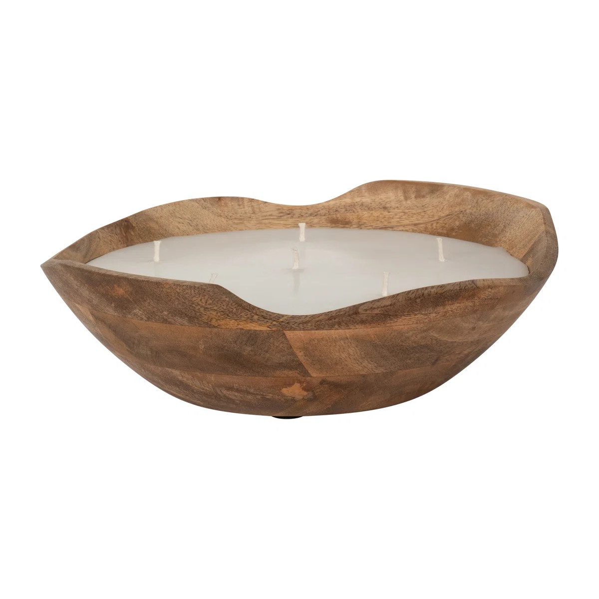 Loon Peak® Vanilla Wood Bowl Candle, Natural, Wood & Reviews | Wayfair | Wayfair North America