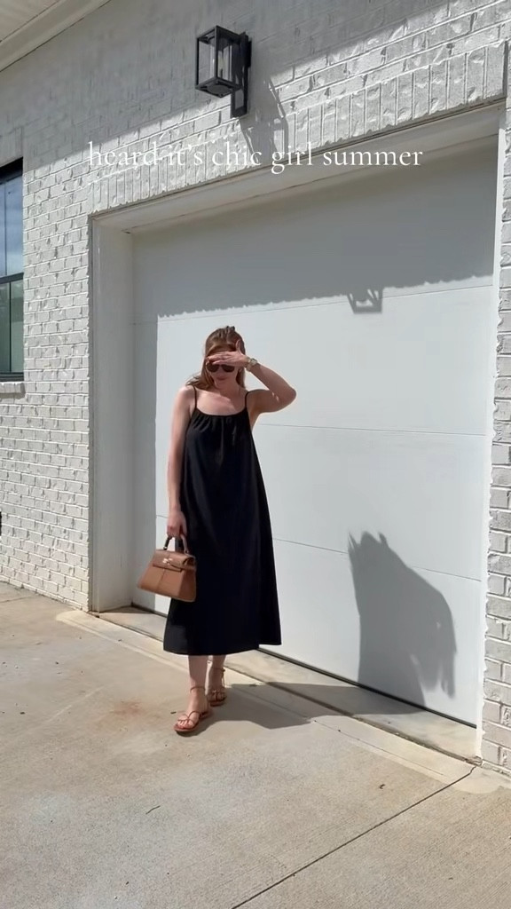 LOVE this @Aritzia dress. It fits very flowy, I’m wearing a small. Sandals fit TTS. 

#LTKootd #LTKBeauty #LTKmomlife