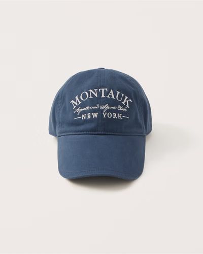 Women's Twill Graphic Baseball Hat | Women's Accessories | Abercrombie.com | Abercrombie & Fitch (UK)