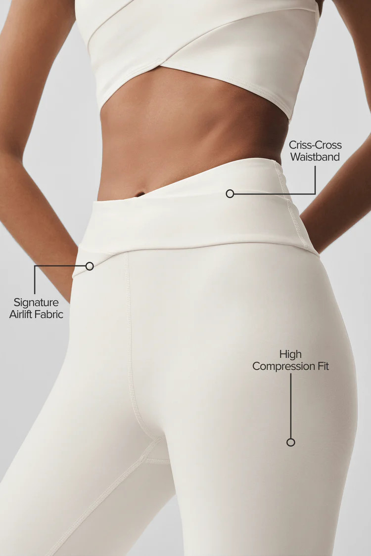 Airlift High-Waist 7/8 Horizon Legging | Alo Yoga (US)