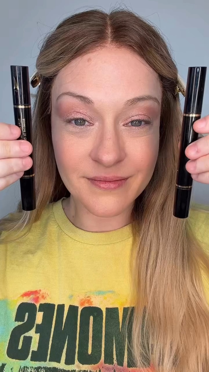 Should I go back to basics or keep at it? This end look was 🔥 but took a minute to get there. ⏲️ #eyeliner #eyelinerstamp #makeuplooks