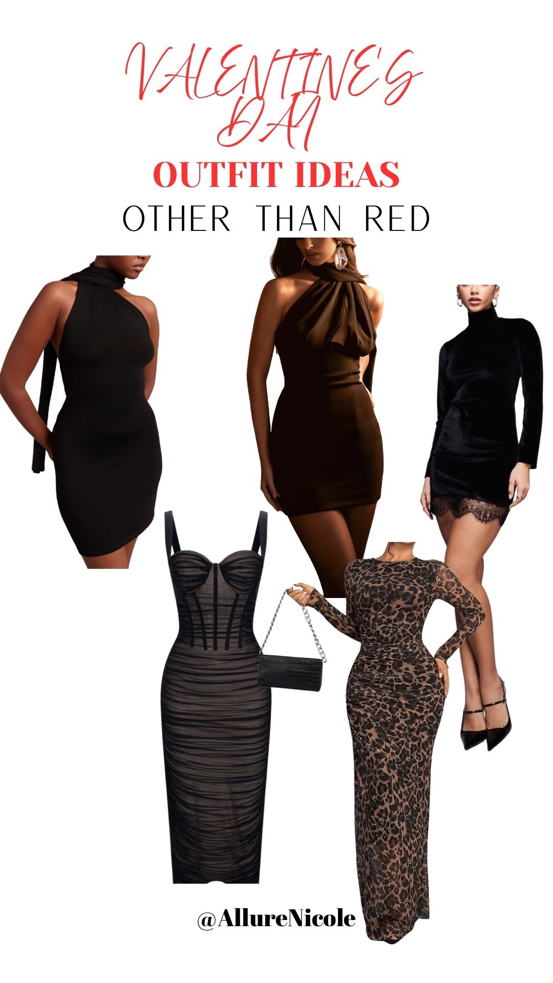Valentine’s Day Outfit ideas other than Red 🖤

#LTKValentine