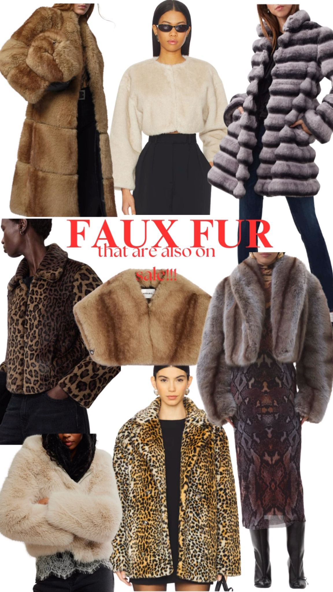 Deals on Faux fur - statement jackets 
Black Friday deals 


#LTKCyberWeek #LTKmomlife #LTKSaleAlert