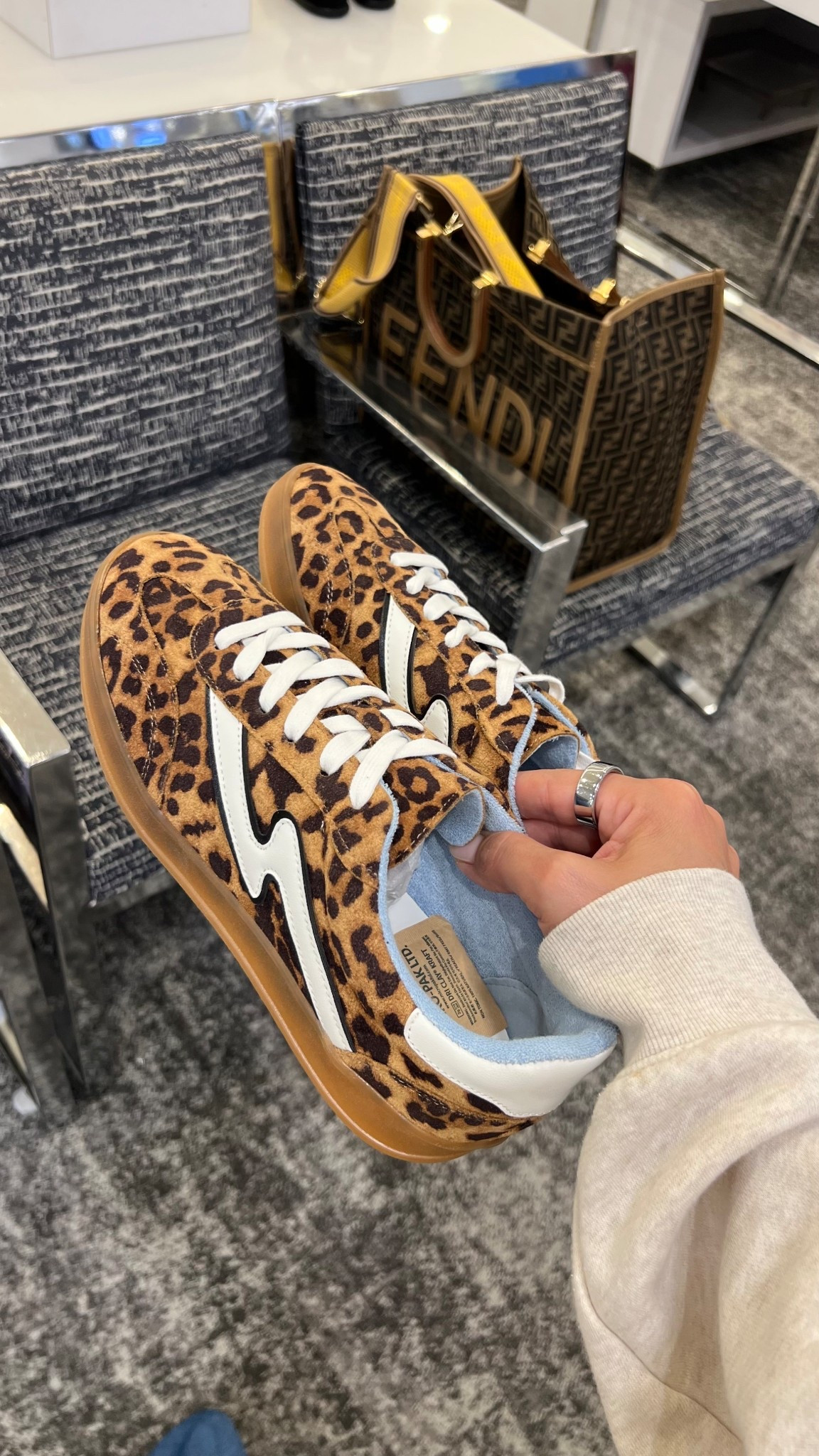New new obsession 😍❤️✨ Reqdy for fall with my animal print sneakers 👟 

#LTKSeasonal #LTKFindsUnder50