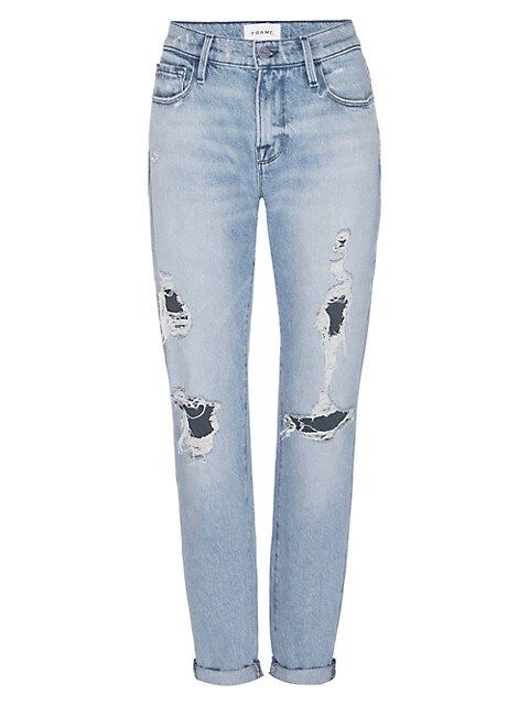 Le Garcon Distressed Boyfriend Jeans | Saks Fifth Avenue