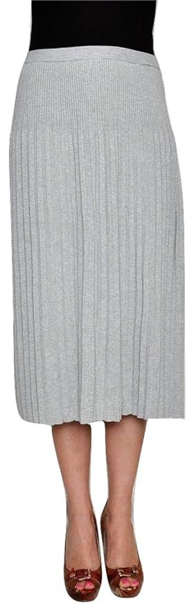 Michael Kors Womens' Dark Navy Long Skirt | Amazon (US)