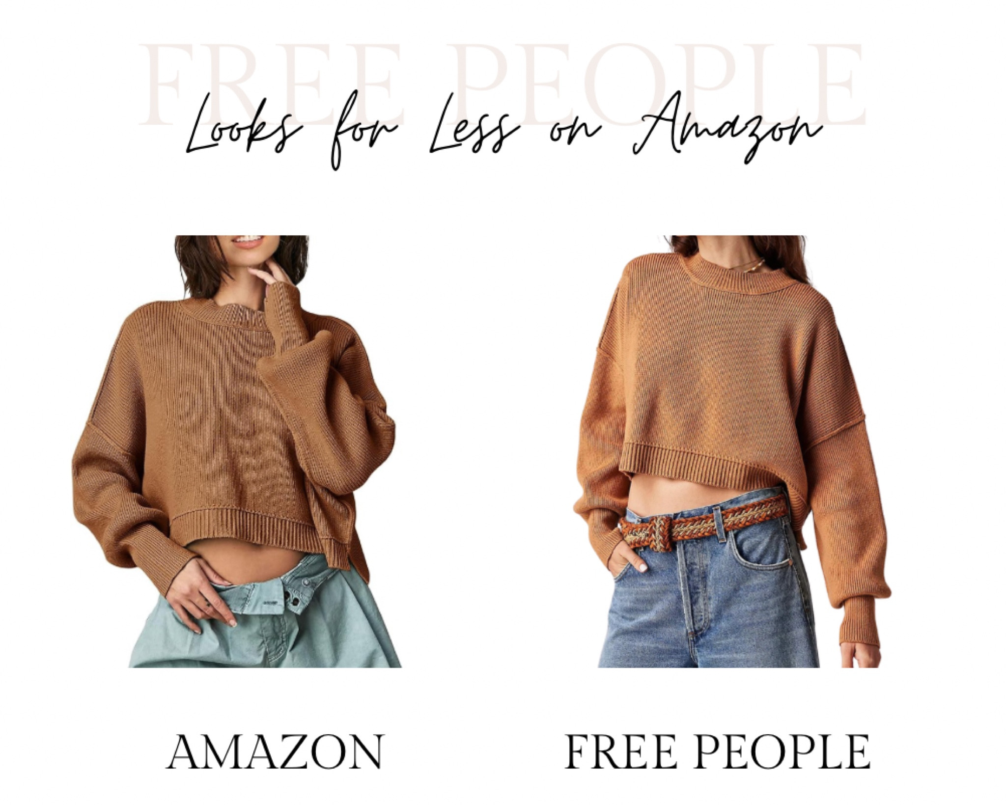 Free people dupe on Amazon! 
.
.
.
Easy street crop pullover dupe  

#LTKstyletip #LTKfindsunder50 #LTKU