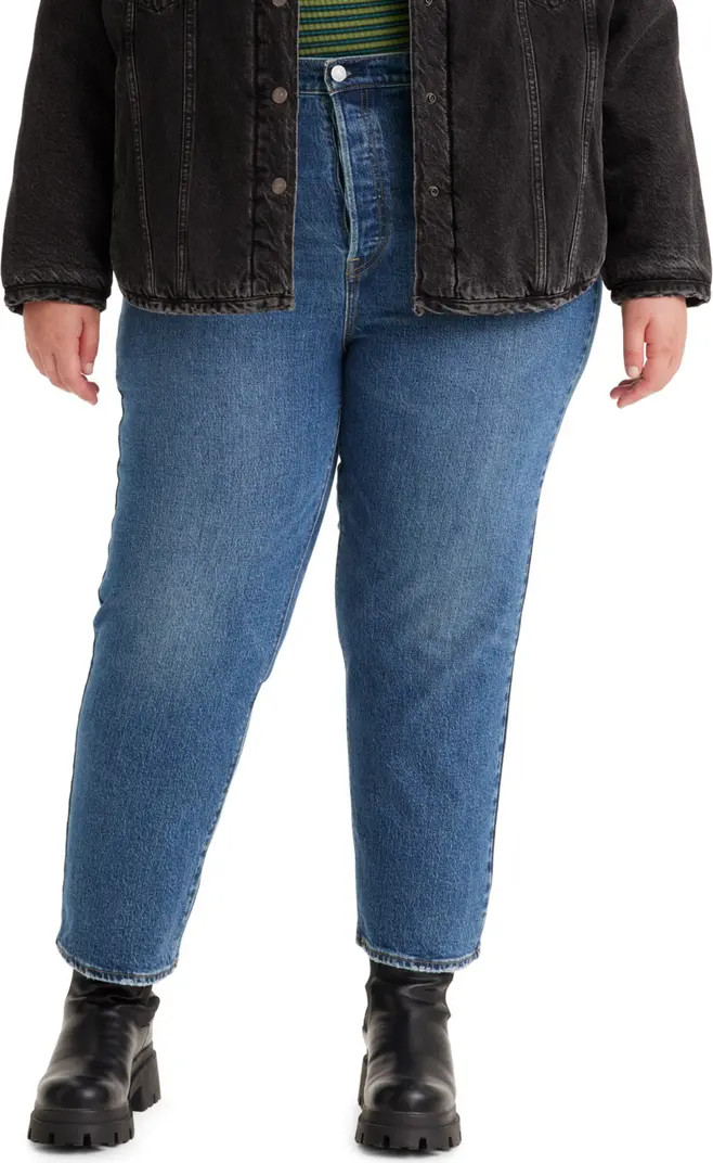 Ribcage Ankle Straight Leg Jeans | Nordstrom