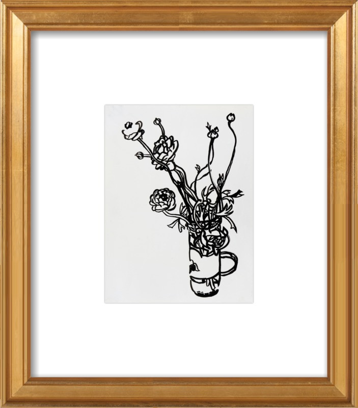 Flowers in a Salsa Jar - Artfully Walls | Havenly | Havenly