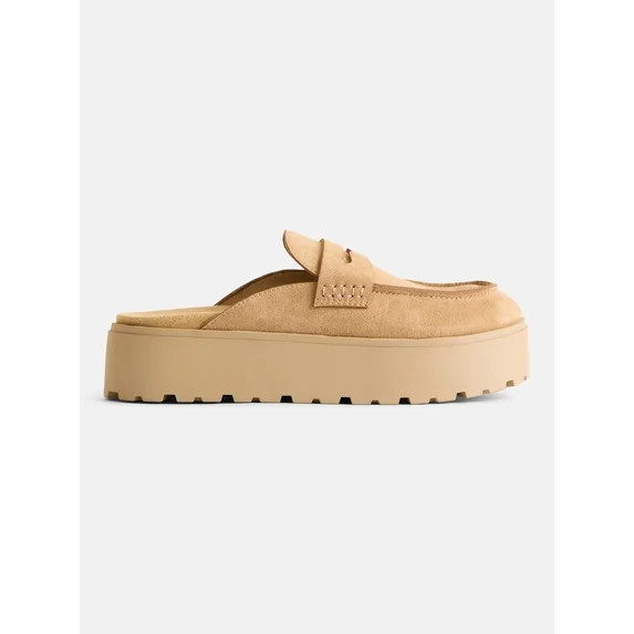 Weekend Academy Little & Big Girls Platform Loafer Clog Shoes | Walmart (US)