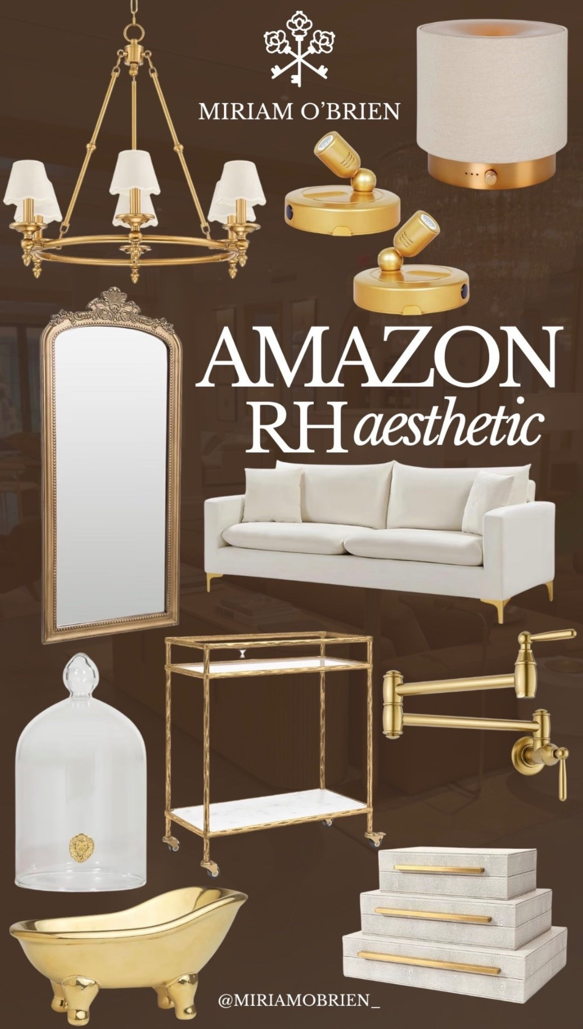 Adding a touch of gold to your home is easy with these beautiful pieces! Perfect for any room.

Follow me at @miriamobrien_ on IG and TikTok! 

#AmazonRHAesthetic #AmazonHomeFinds #AmazonRHDecor #RHAesthetic

#LTKSeasonal #LTKOver40 #LTKHome

#LTKHome #LTKOver40 #LTKSeasonal