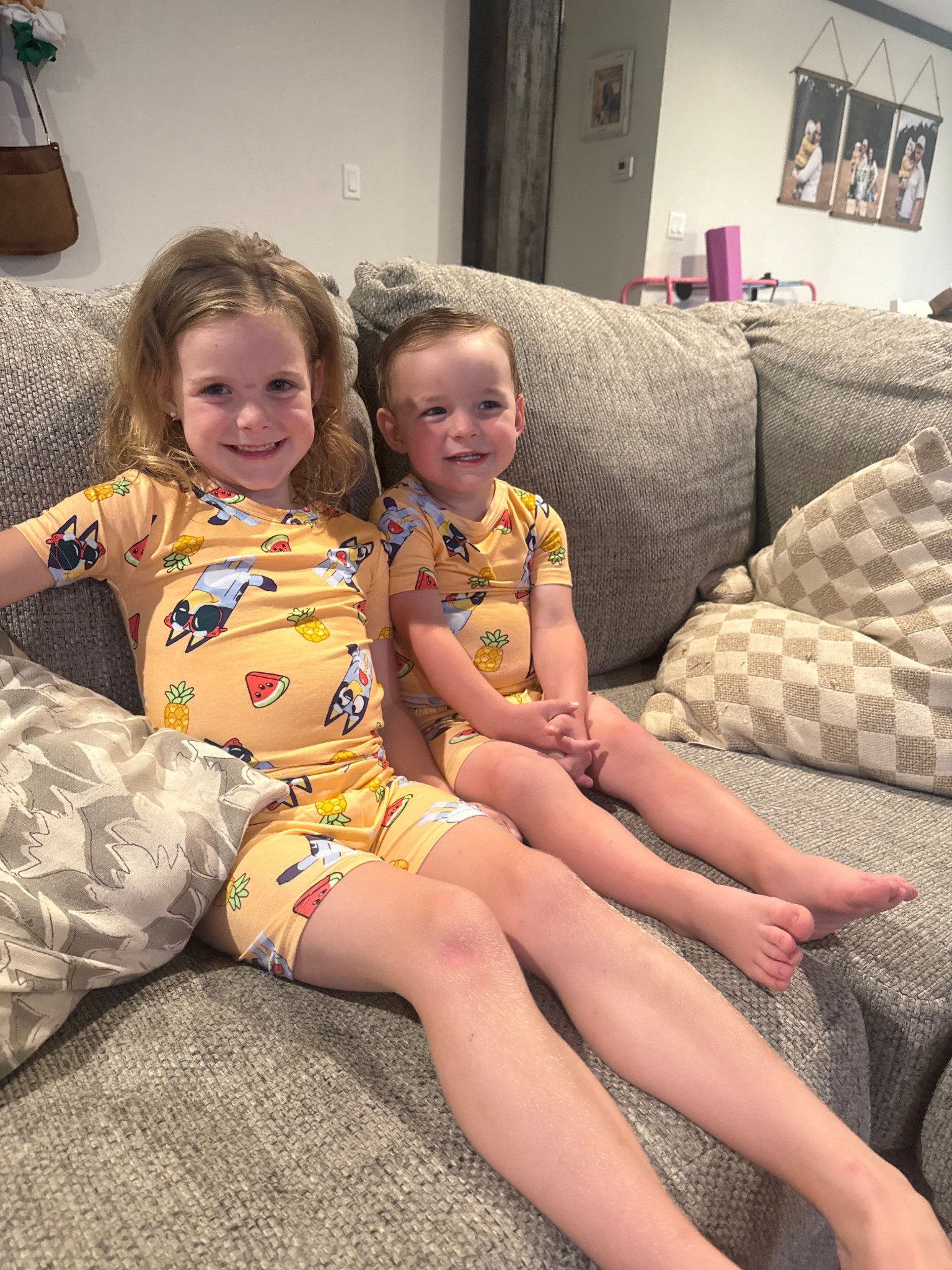 These bamboo pj’s feel like the expensive stuff! They run tts  

#LTKBaby #LTKKids #LTKFamily