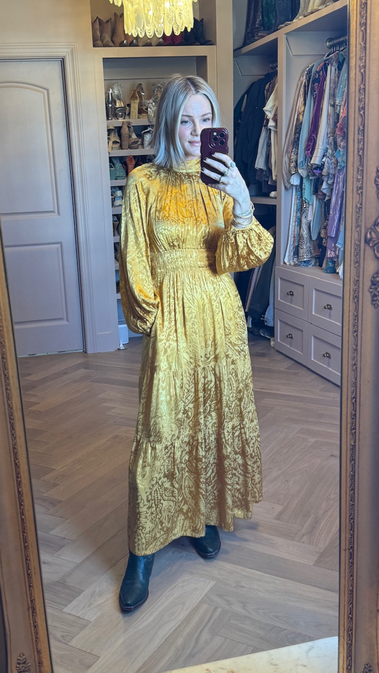 Back in stock & on sale! Perfect holiday dress! 

#LTKStyleTip #LTKHoliday #LTKSaleAlert