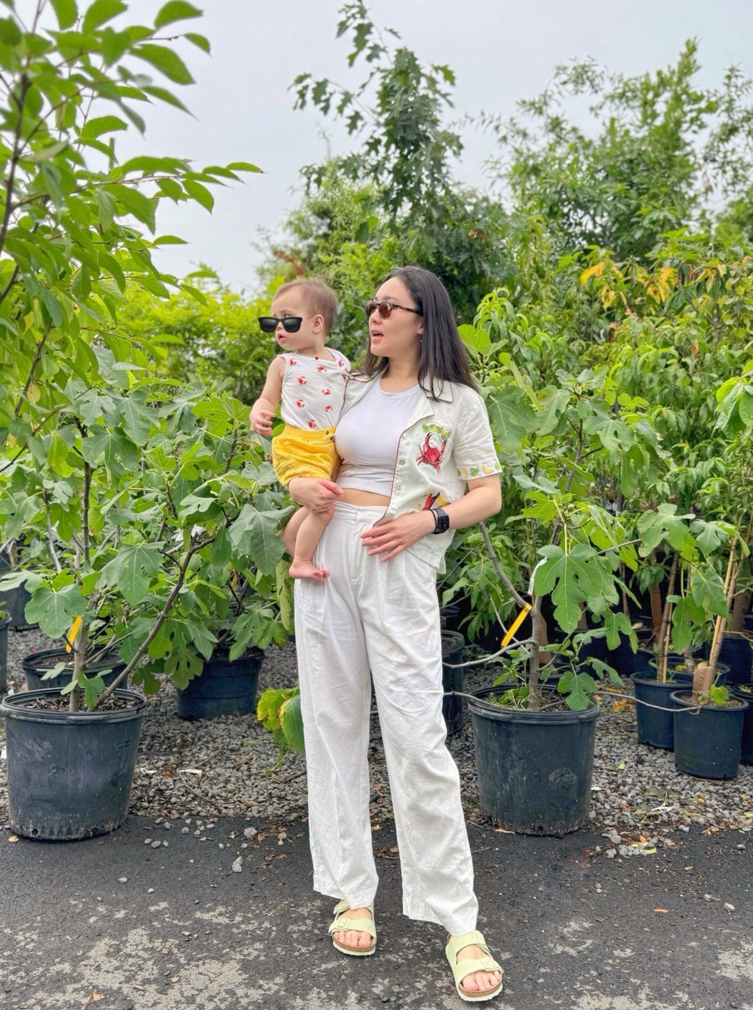 Plant shopping in our crab shirts🦀🦀


#babyandme #baby&me #matchingoutfit #summeroutfit #linen #cuteboyoutfit #babyboy #babyboyoutfit #gap #tombolo #LTKSummerEdit

#LTKKids #LTKMidsize