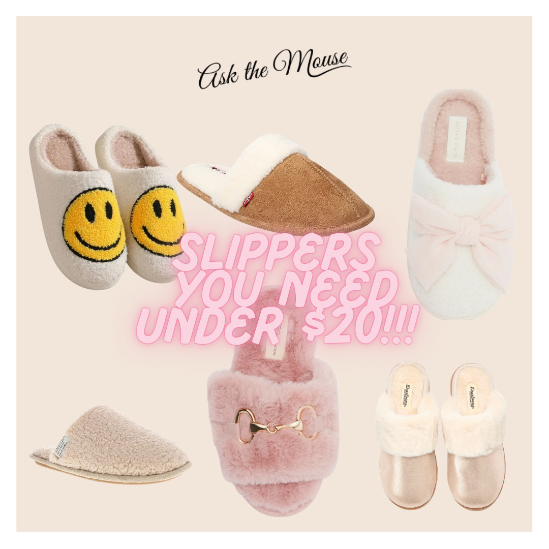 👑✨ Looking for the perfect cozy, cute, and cheerful slippers to make you feel like a princess? I've rounded up 6 fabulous styles, all under $20! 🥿💕 Don’t miss out—snag these deals while they’re on sale! 

Links below! ⬇️ 

 #Slippers #CozyVibes #Sale #DisneyStyle #PrincessVibes #DisneyFashion #MagicalMoments #CuteAndCozy #DisneyLovers #DIsneyInspo 

#LTKFindsUnder50 #LTKStyleTip #LTKShoeCrush