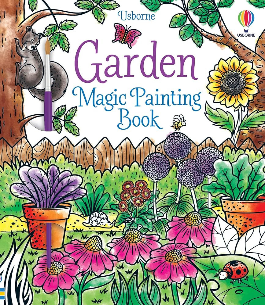 Garden Magic Painting Book (Magic Painting Books) | Amazon (US)