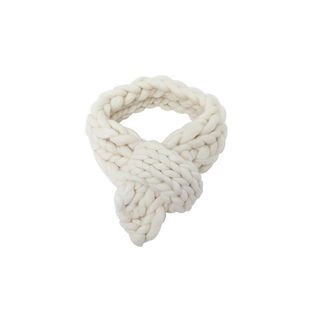 Hand-Made Wool Chunky-Knit Scarf | YesStyle (US)
