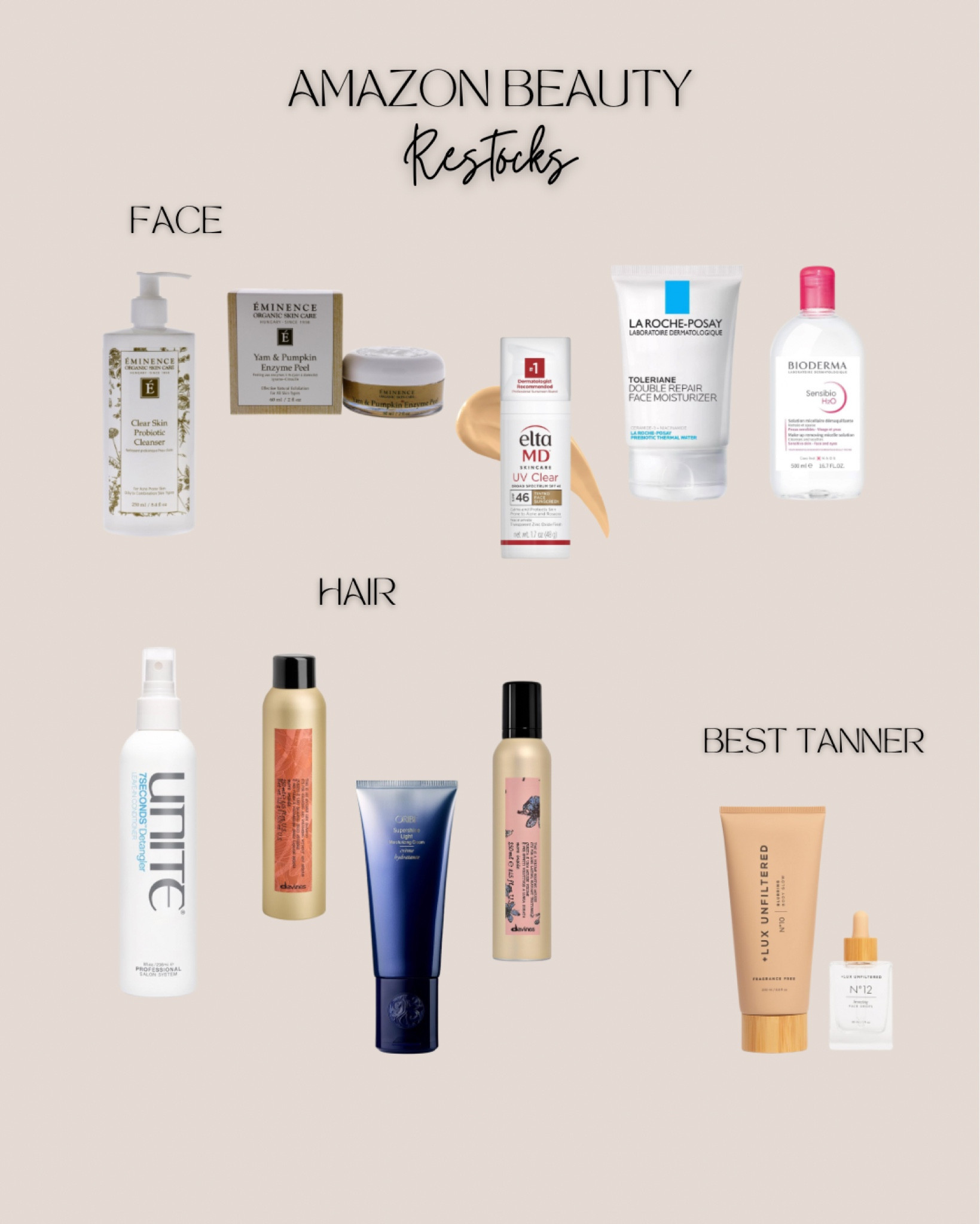 Holy grail beauty items that I consistently restock in my house! All available on Amazon🙌🏼



#LTKStyleTip #LTKFindsUnder50 #LTKBeauty