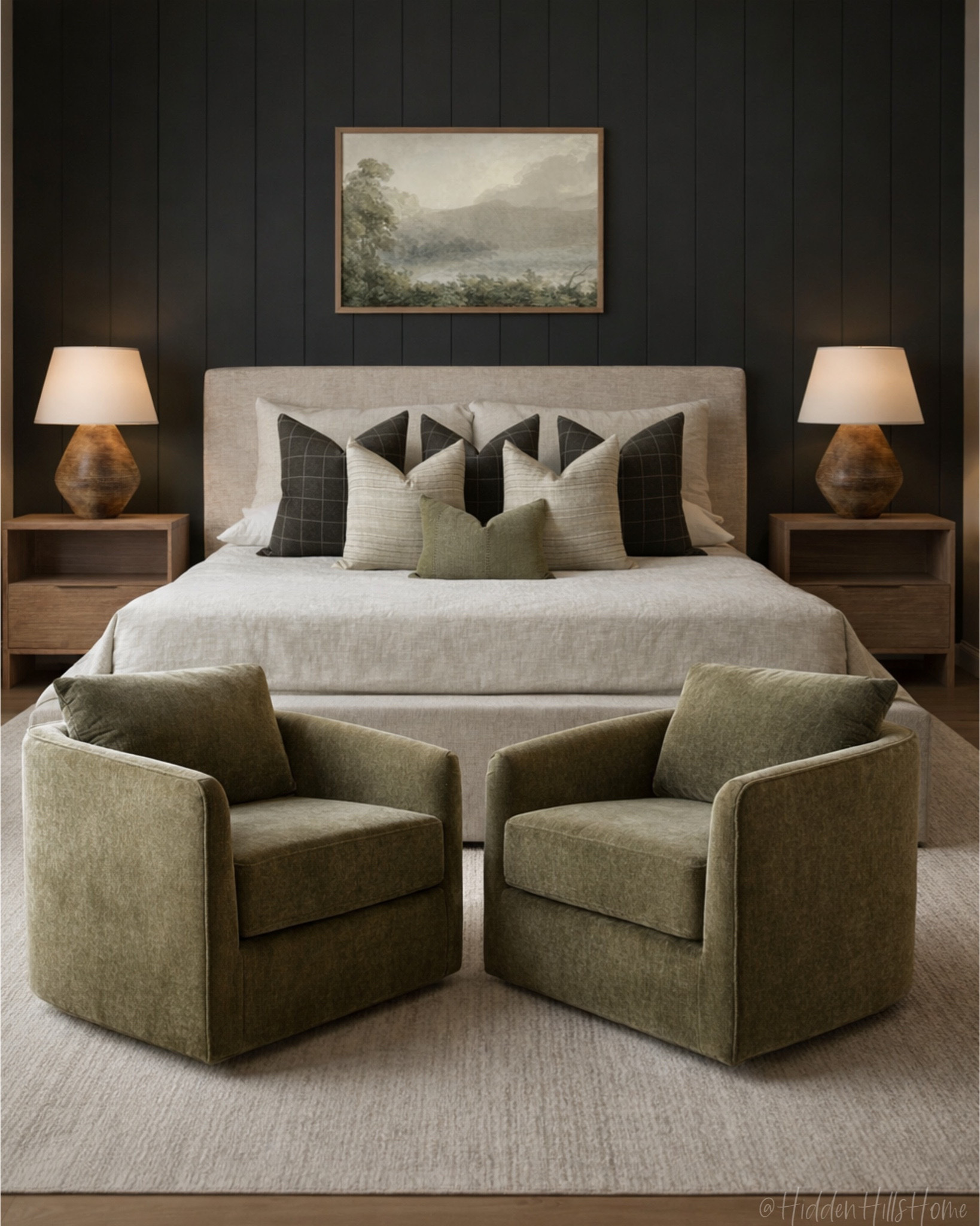Master bedroom design, Moody bedroom design inspo, bedroom mood board, upholstered bed, bedroom decor, master bedroom mood board #bedroom

#LTKSaleAlert #LTKSeasonal #LTKHome