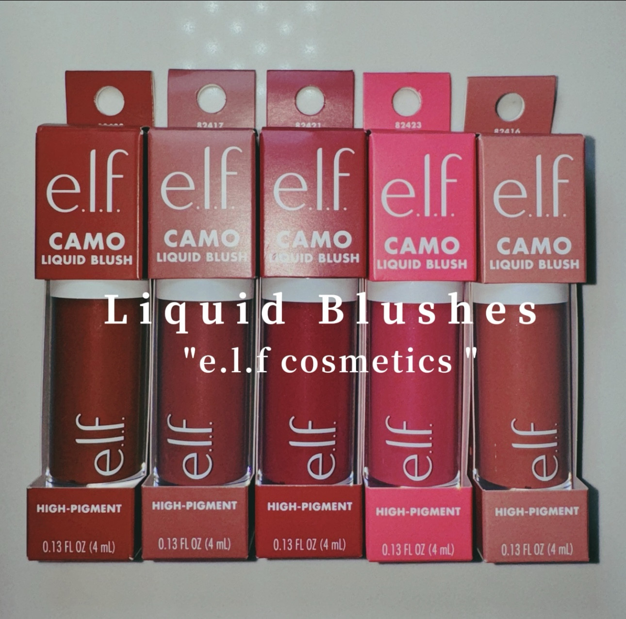New Camo Liquid Blushes from e.l.f cosmetics💗

Was able to get my hands on these new liquid blushes! So excited to use! 

#LTKmakeup #LTKcosmetics

#LTKGiftGuide #LTKbeauty #LTKfindsunder50