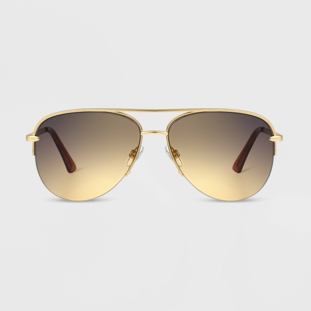 Women's Aviator Sunglasses - Universal Thread™ Gold | Target