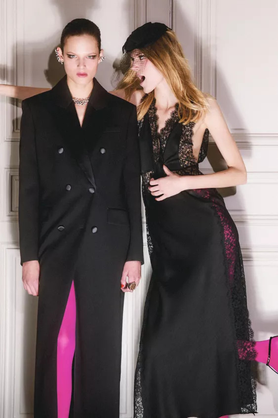 SATIN LACE DRESS ZW COLLECTION LIMITED EDITION | Zara US