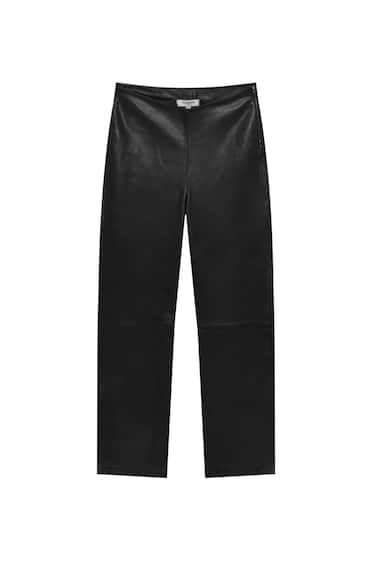 LEDERHOSE MIT SPITZ ZULAUFENDER TAILLE | PULL and BEAR DE