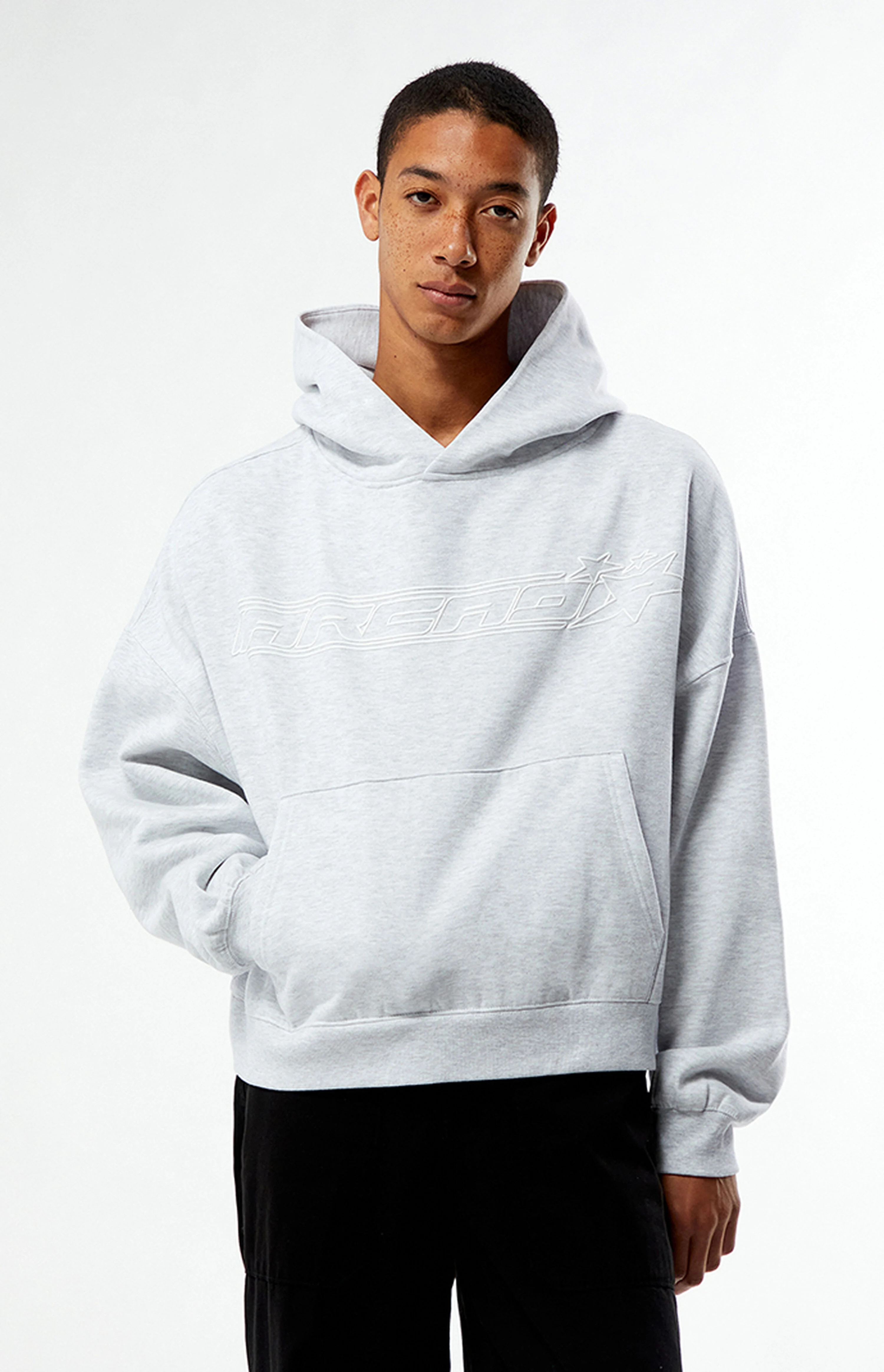 Pacsun Arcadia Puff Graphics Cropped Hoodie | PacSun