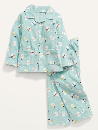 Unisex Printed Pajama Set for Toddler & Baby | Old Navy (CA)