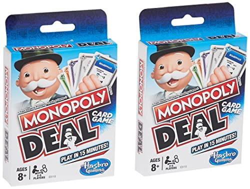 Hasbro Monopoly Deal Two Pack | Amazon (US)