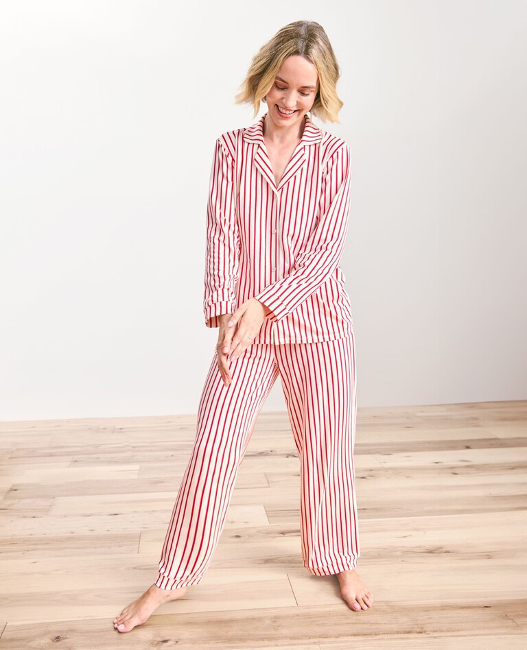 Women's Holiday Long Sleeve Pajama Set in HannaSoft™ | Hanna Andersson