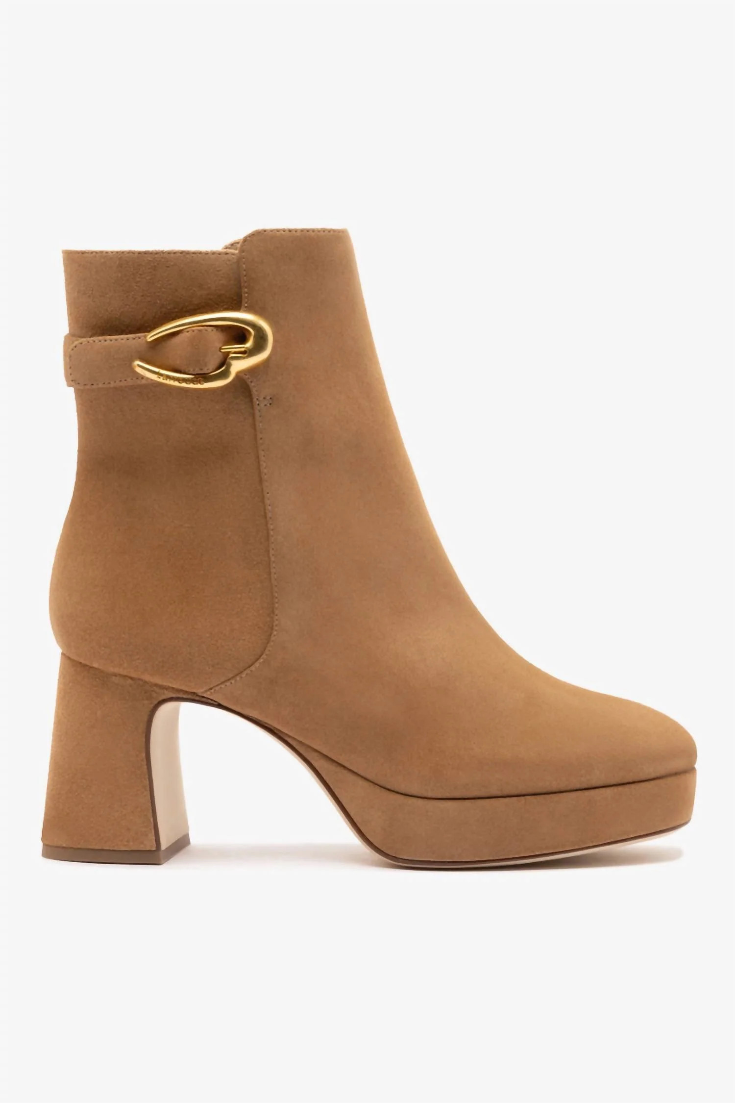 Women's Dolly Verona Low Boot In Peanut Suede | Shop Simon