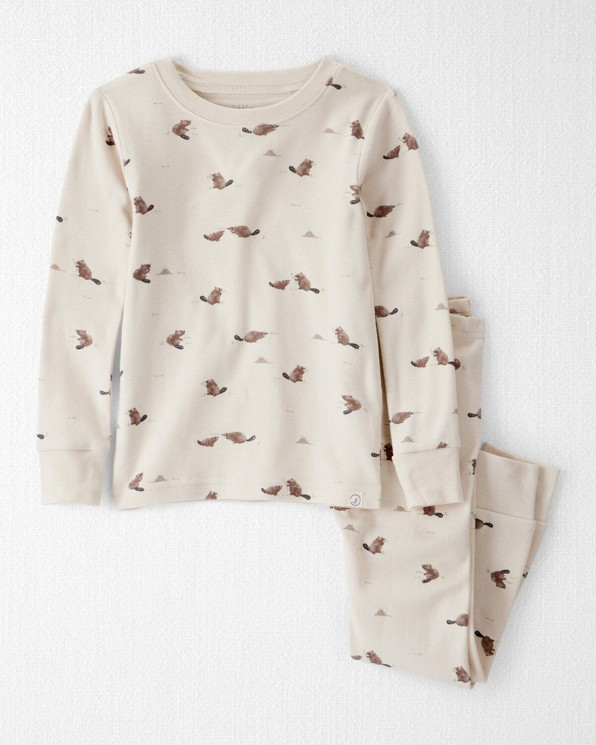 Toddler Organic Cotton Pajamas in Beaver Creek Print | Carter's Inc