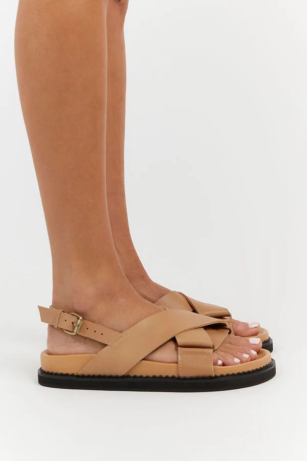 THE BALI TAILOR ALILA TAN SANDAL | DISSH