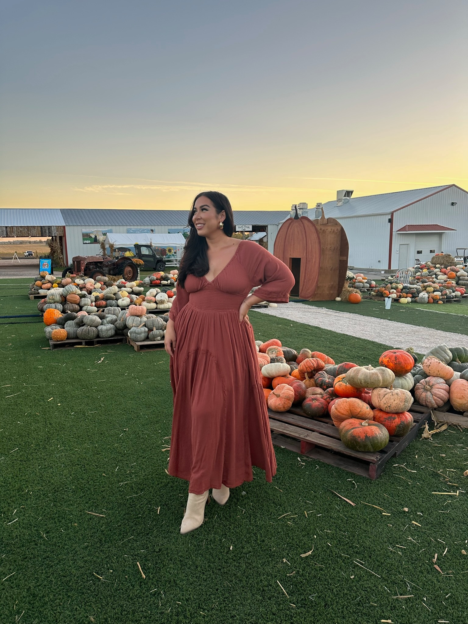 Midsize fall dress 

 #LTKSeasonal