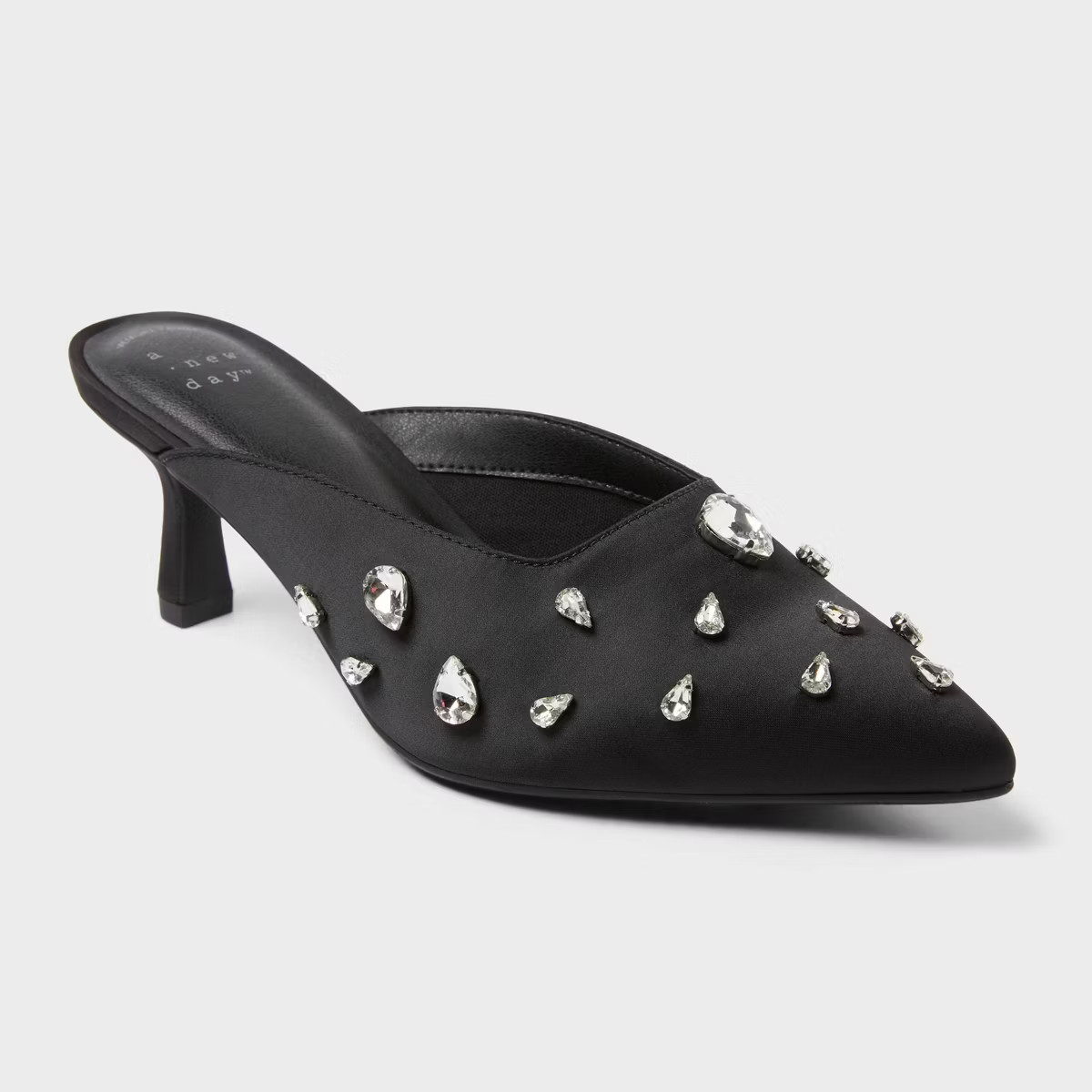 Women’s Katia Heels with Memory Foam Insole – A New Day™ Black | Target