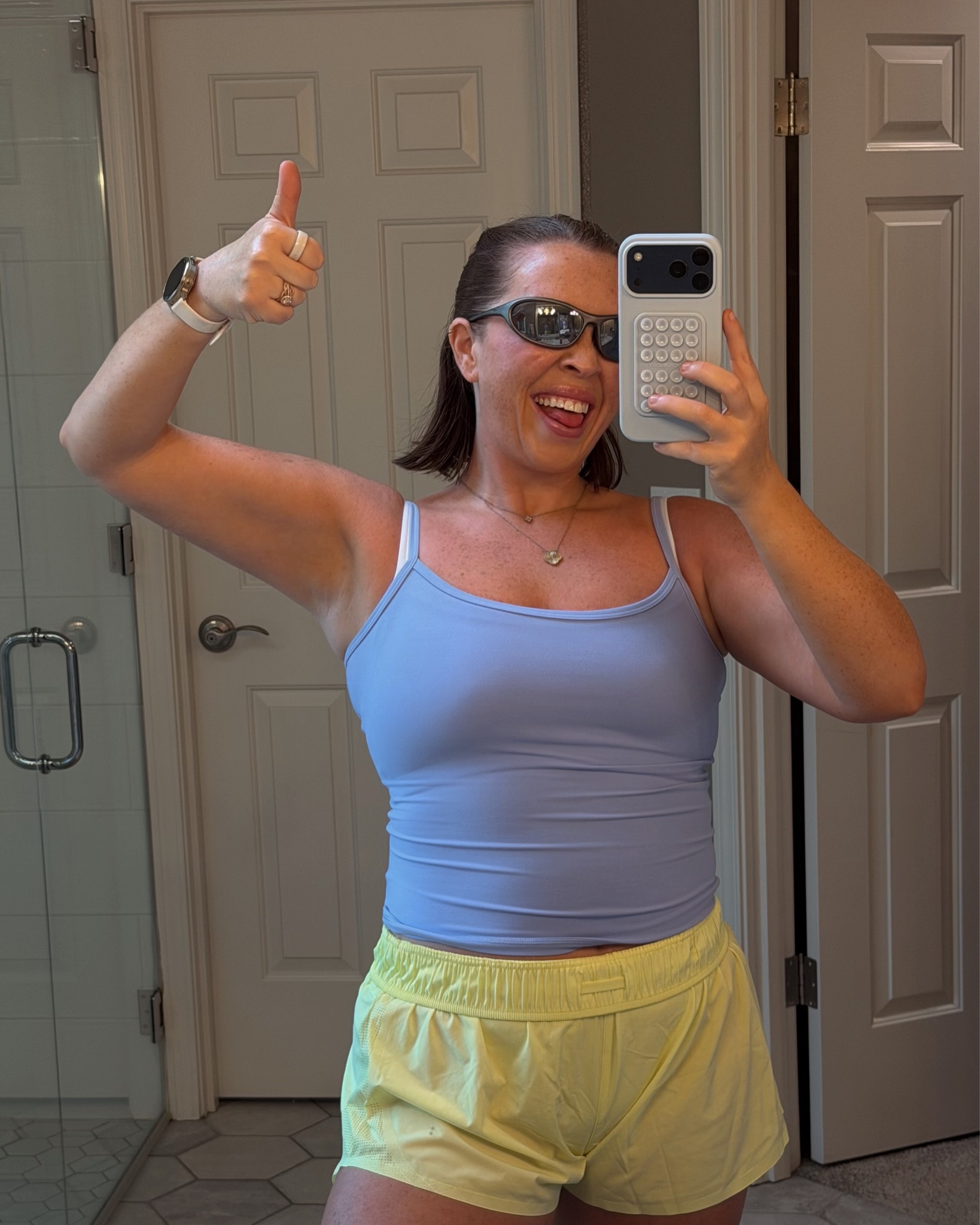 July with context ☀️🎂🍉🌊🕶️🏋🏼‍♀️:

1) Took up outdoor running. Using @runna @strava 
2) Hydrangeas in full bloom, from our garden 💙
3 & 4) Maisey turned 7 🎂
5) Views of Mt. Rainer 
6) Went back to Brunette 🤎 
7) Tacos at @centronkburien 🌮
8) First time visiting Boston 📍
9) Lots of outdoor walks ☀️
10) 🐱 thick kitty summer 
11 & 12) Staycation in Kirkland w/ @jarrett.tomalin 
13) Jarrett  rang in 40 🎉🥳
14) birthday king 👑
15) 2026 Cheer camp 📣
16) Garage Workouts 💪🏼
17) 💅💅💅
18) Full moon soundbaths 🌕🐶🐾 @wild_walla @moorethanrocks 
19) mommy & mini 🐱
20) Boston Sunset Cruise 🚢