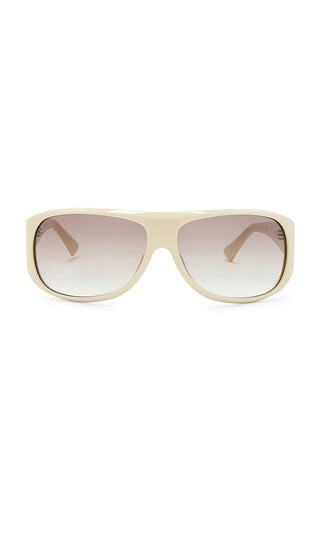Lexxola Devon Sunglasses in Taupe. | Revolve Clothing (Global)