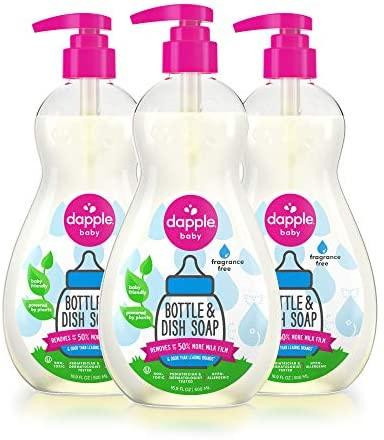 Dapple Baby, Bottle and Dish Soap Dish Liquid Plant Based Hypoallergenic 1 Pump Included Fluid Ou... | Walmart (US)