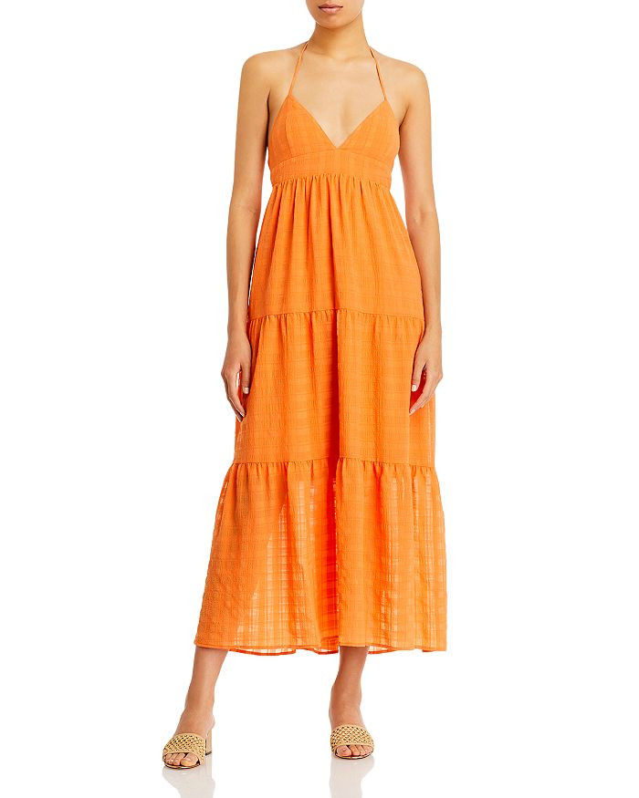 AQUA Halter Maxi Dress - 100% Exclusive Back to Results -  Women - Bloomingdale's | Bloomingdale's (US)