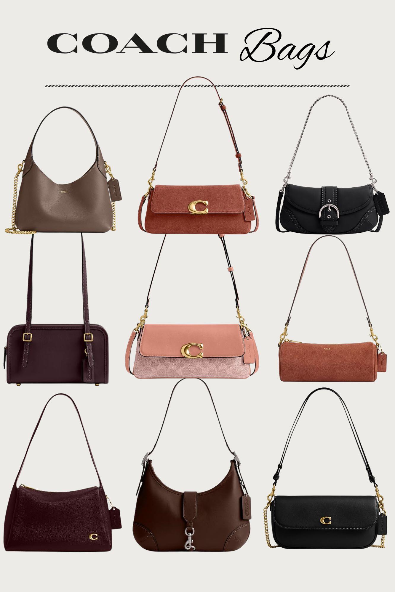 ✨ Coach bags that make every outfit look expensive. Which one are you adding to your wishlist? 👜🤎
 

 #LTKootd
