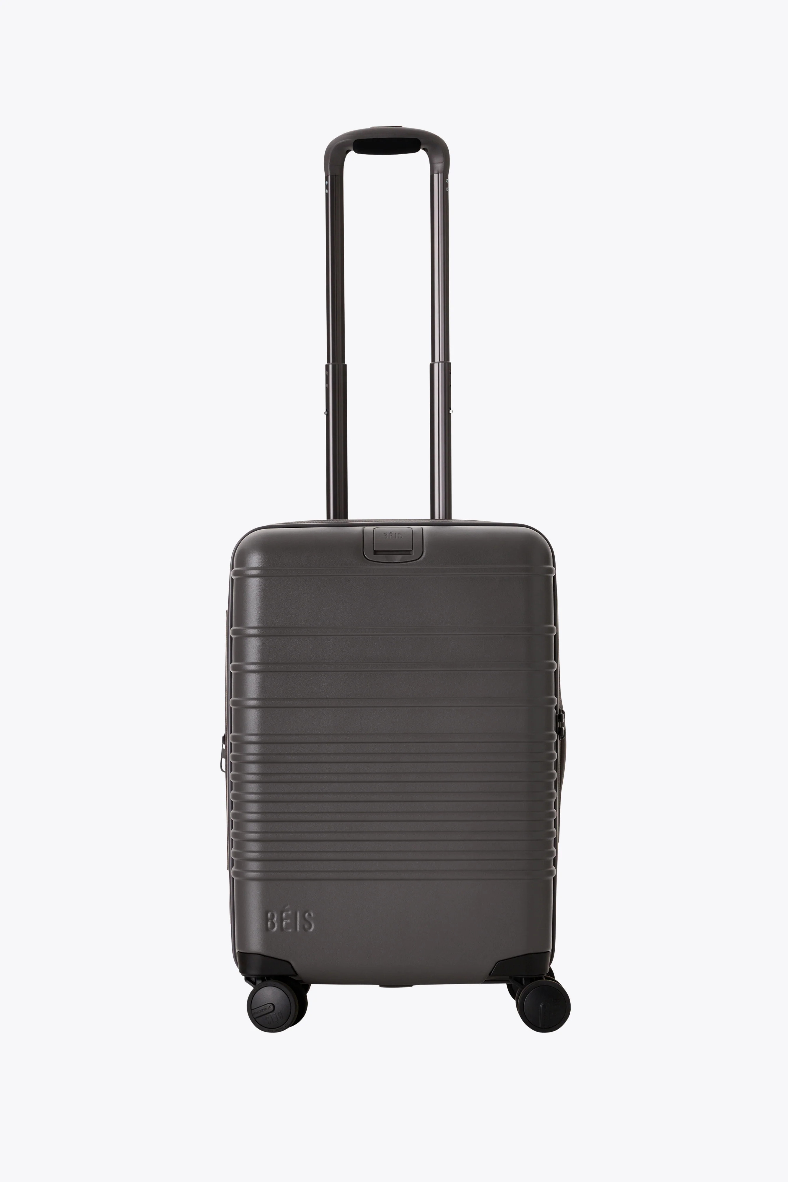 BÉIS 'The Carry-On Roller' in Charcoal - 21" Suitcase in Charcoal Grey | BEIS