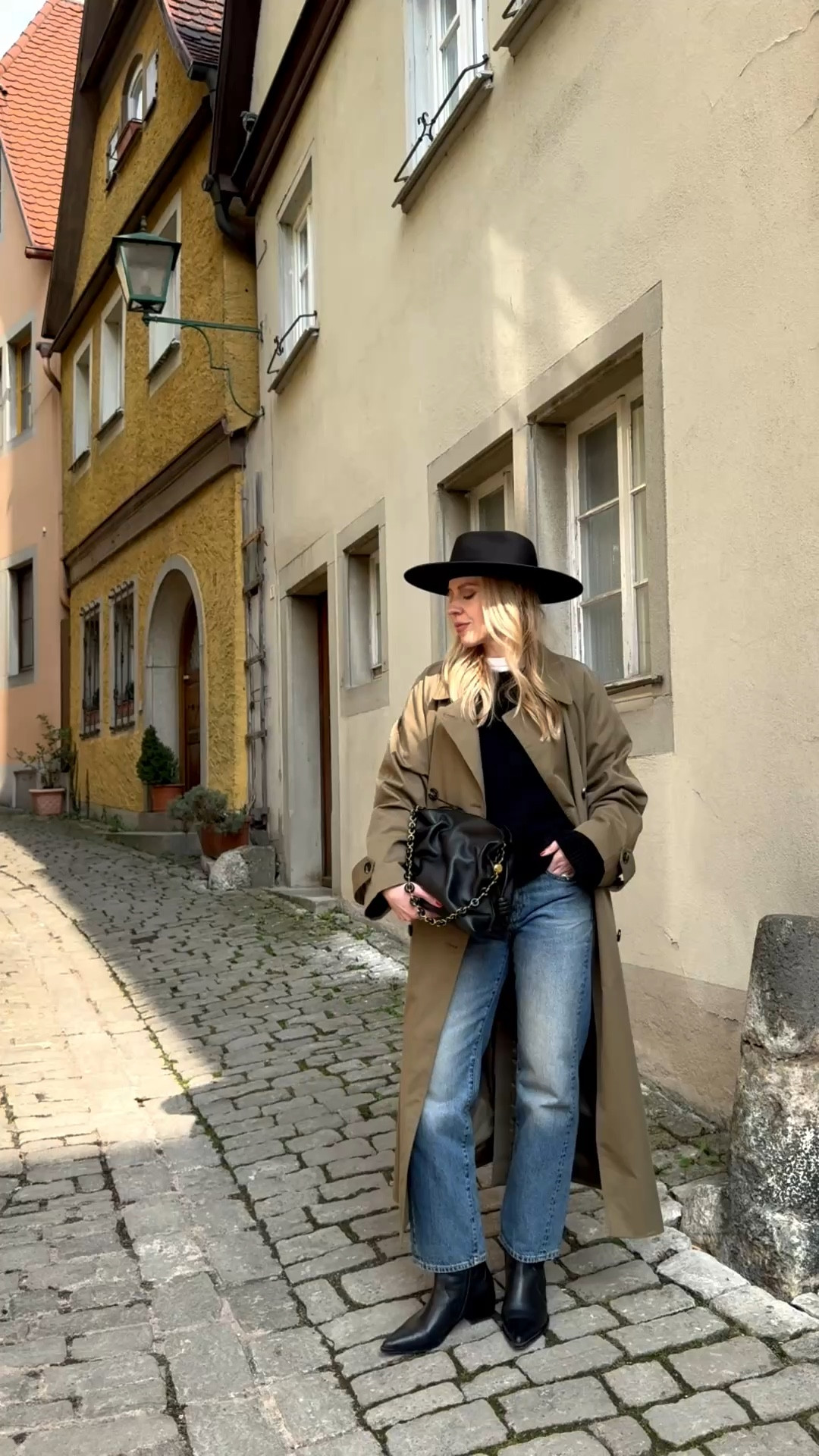 Travel look, olive green trench coat, spring outfit, @Zara cropped straight leg jeans, Loewe Flamenco pouch handbag 

#LTKSaleAlert #LTKSeasonal #LTKTravel